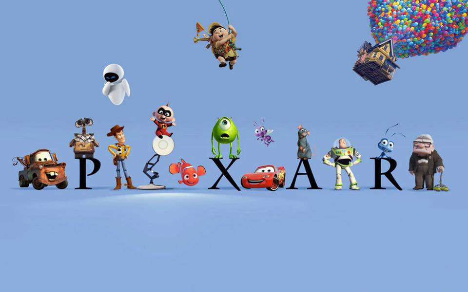 Pixar characters