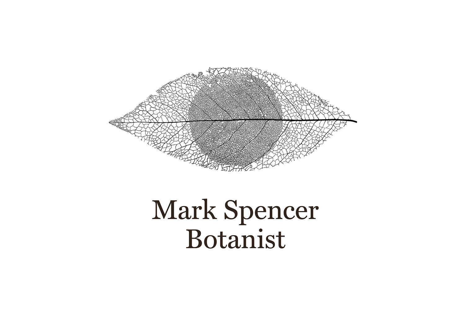 Mark Spencer forensic botanist logo