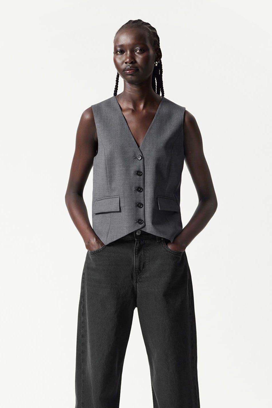 Tailored Wool Waistcoat