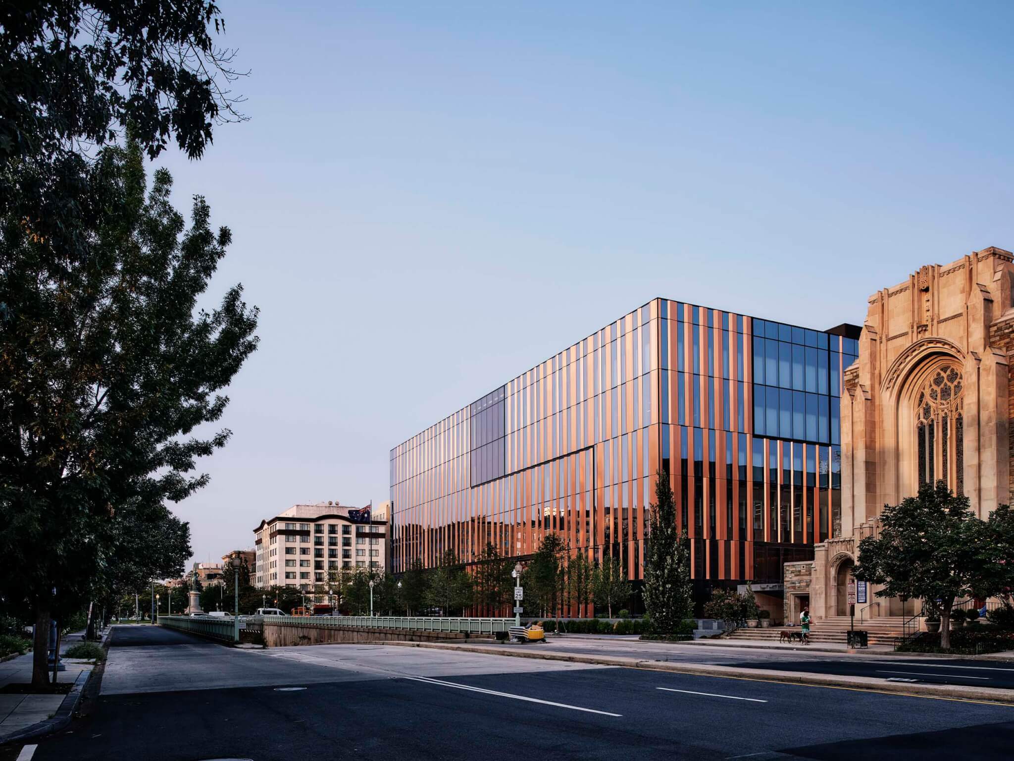 Australian embassy in Washington, D.C. will be presented at Facades+